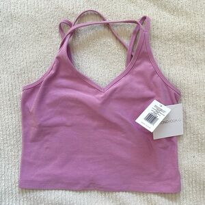 NWT Beyond Yoga pink workout Tank Top